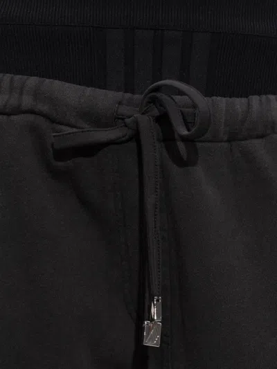 Attico Drawstring Track Pants In Black