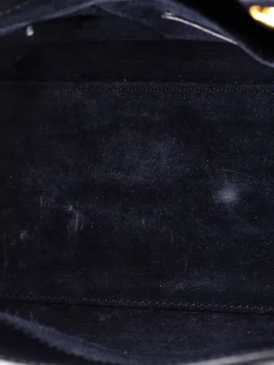 Pre-owned Saint Laurent Sac De Jour Nm Bag Leather Nano Tote Bag In Blue