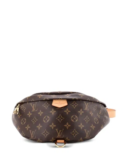 Pre-owned Louis Vuitton Bum Bag Monogram Canvas Belt Bag In Brown