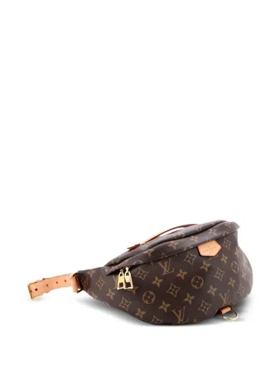 Pre-owned Louis Vuitton Bum Bag Monogram Canvas Belt Bag In Brown