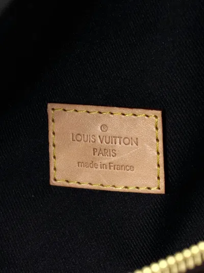 Pre-owned Louis Vuitton Bum Bag Monogram Canvas Belt Bag In Brown