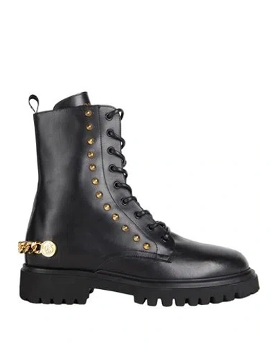 John Galliano Woman Ankle Boots Black Size 6 Calfskin In Black