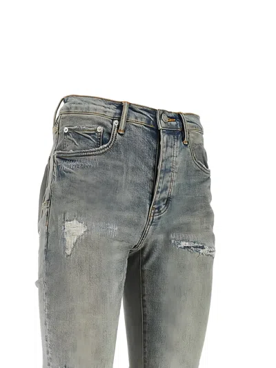 Purple Brand P001 Distressed Jeans In Blue