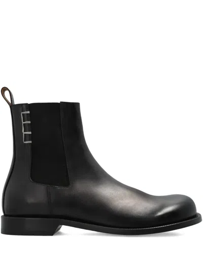 Jw Anderson Chelsea Loafer Boots And Ankle Boots Black In Black