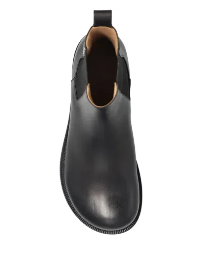 Jw Anderson Chelsea Loafer Boots And Ankle Boots Black In Black