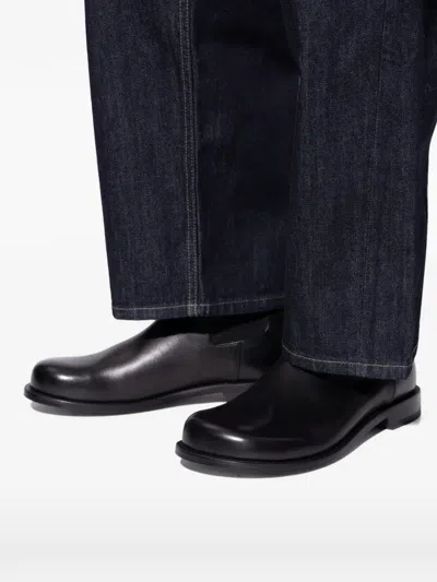 Jw Anderson Chelsea Loafer Boots And Ankle Boots Black In Black