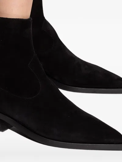 Anine Bing 45mm Pointed-toe Boots In Black