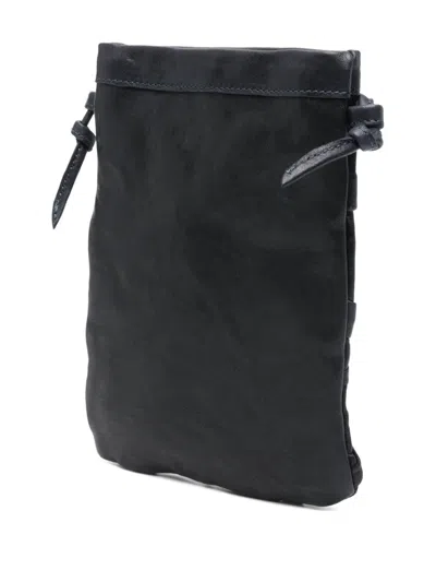 Sommet Palomaplum Ruched Cross Body Bag In Black