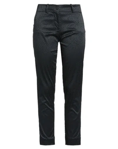 Rrd Woman Pants Black Size 6 Polyester, Elastane In Black