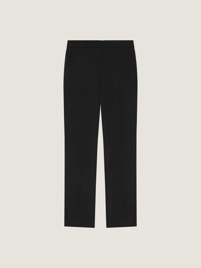 Givenchy Pantalon De Tailleur Slim En Crêpe Cady In Black
