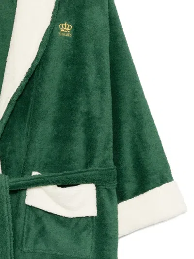Thames Mmxx Bertie Robe In Green