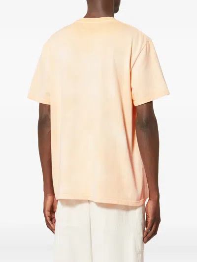 Isabel Marant Honore Logo-embroidered T-shirt In Neutral