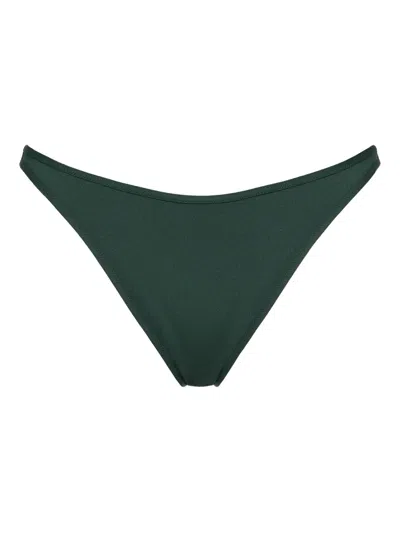 Eres Ultime High-cut Bikini Briefs In Green