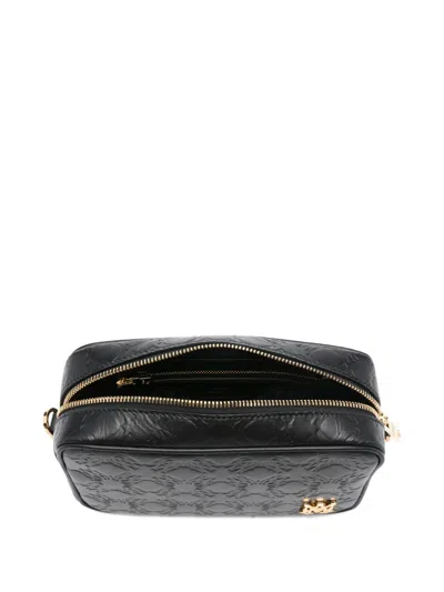 Amiri Ma Quad Embossed-pattern Messenger Bag In Black