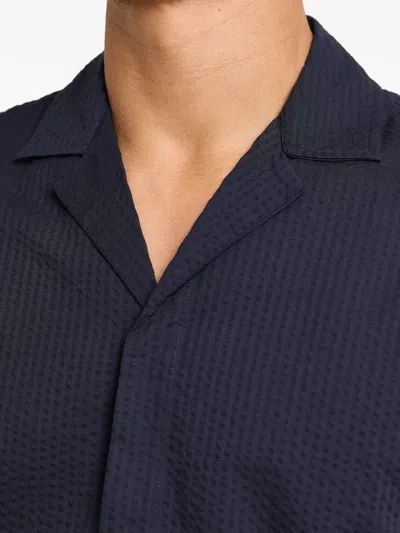 Orlebar Brown Maitan Cotton Shirt In Black