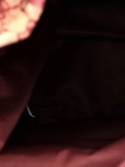 Pre-owned Gucci Alpina Trekking Gg Canvas Large Backpack In Red