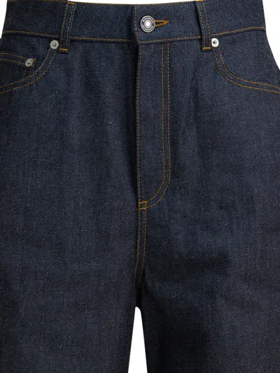 Givenchy Stitch-detail Jeans In Blue