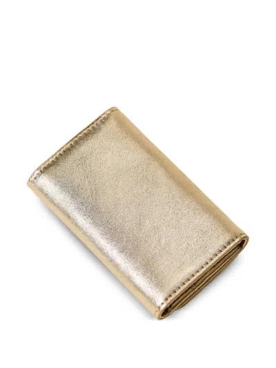 Twinset Metallic Keyring In Gold