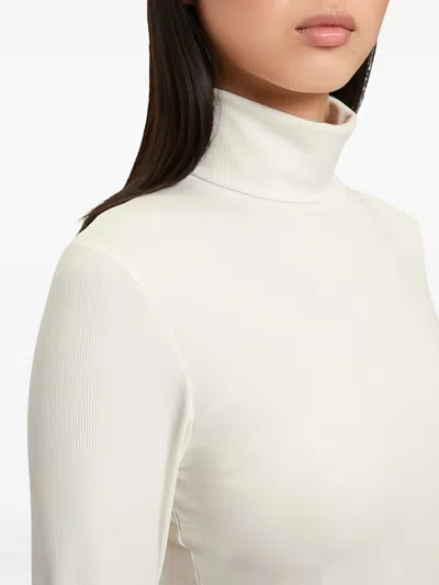 Marc O'polo High-neck Long-sleeve Top In White