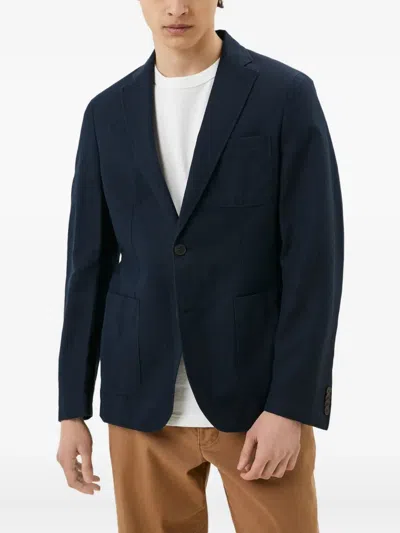 Marc O'polo Single-breasted Blazer In Blue