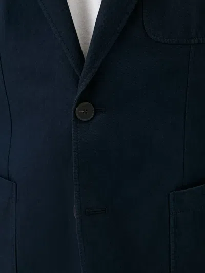 Marc O'polo Single-breasted Blazer In Blue