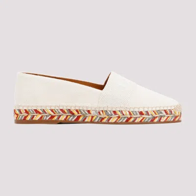 Chloé Piia Canvas Espadrilles In Neutral