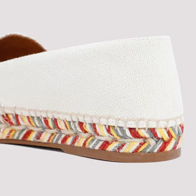 Chloé Piia Canvas Espadrilles In Neutral