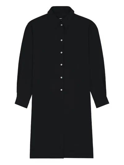 Mm6 Maison Margiela Button-fastening Shirt In Black