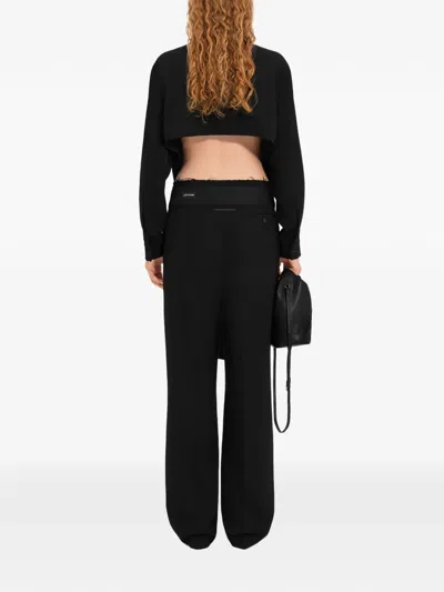 Mm6 Maison Margiela Button-fastening Shirt In Black