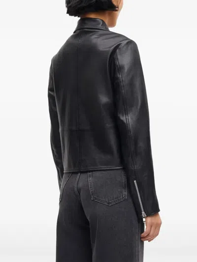 Samsoe & Samsoe Sashiloh Zip Jacket In Black