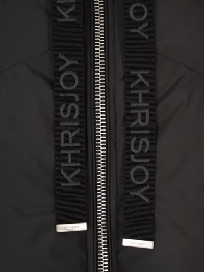 Khrisjoy Iconic Hooded Jacket In Brown