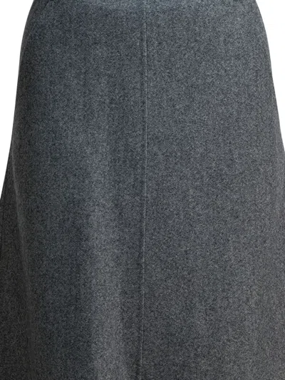 R2w A-line Skirt In Gray