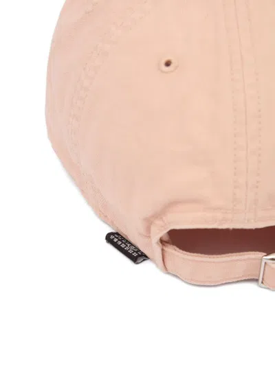 Mm6 Maison Margiela Logo-embroidered Baseball Cap In Pink