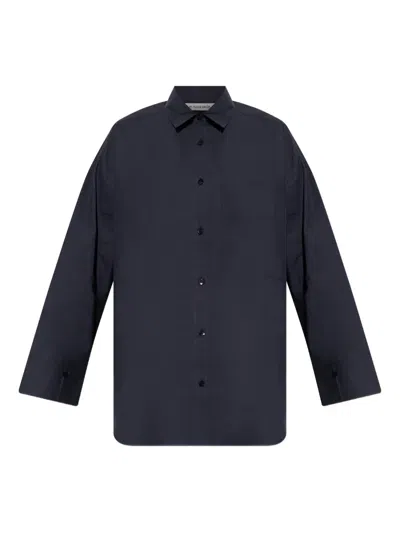 By Malene Birger Derris Buttoned Shirt In Blue