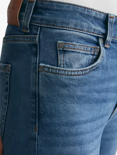 Marc O'polo Raw-hem Jeans In Blue