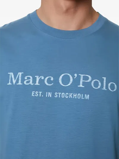 Marc O'polo Logo Print T-shirt In Black
