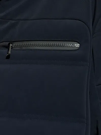 Bogner Minho Hooded Zip-fastening Ski Jacket In Blue