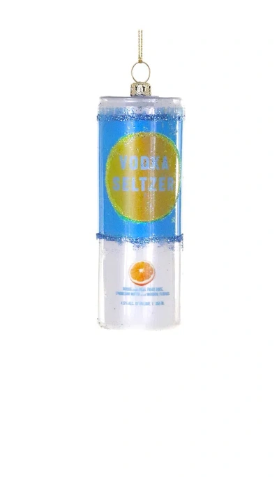 Cody Foster & Co Vodka Seltzer Ornament In Blue