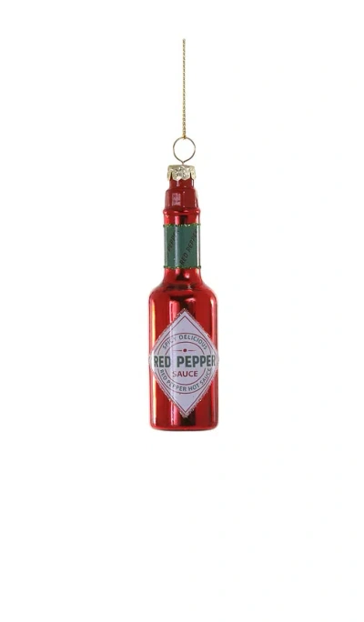 Cody Foster & Co Hot Sauce Ornament In Multi