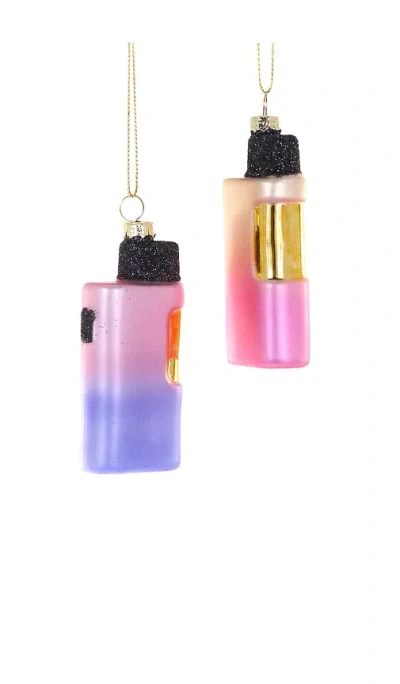 Cody Foster & Co 2-pack Vape Box Ornament In Multi