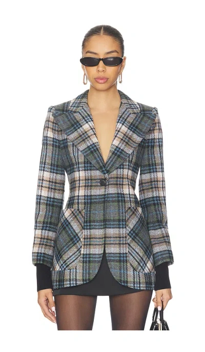 Smythe Rib Cuff Birkin Blazer In Multi
