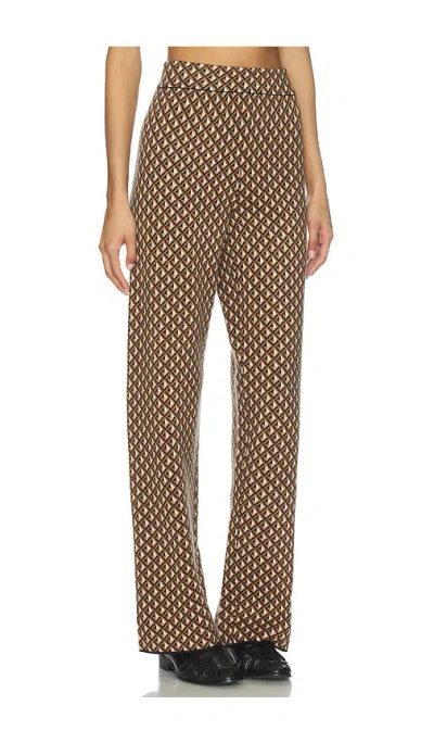 Show Me Your Mumu Zermatt Sweater Pants In Brown