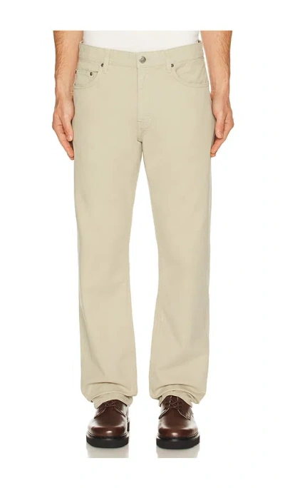 Faherty Reserve Twill 5 Pocket Pant In Neutral