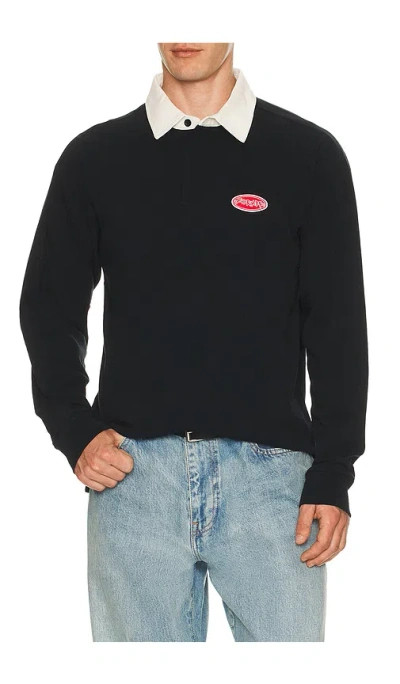 Former Reynolds Flatline Rugby Polo In Black