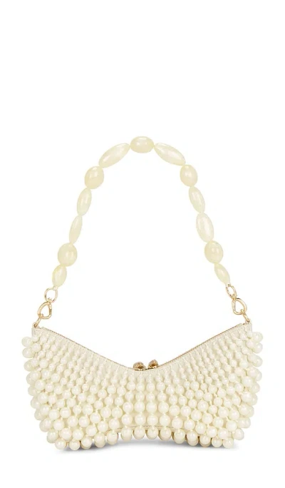 Cult Gaia Mercier Clutch In White