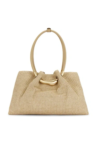 Cult Gaia Asa Satchel In Brown