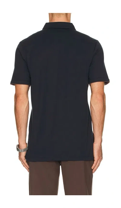 Travismathew Late At Night Polo In Black