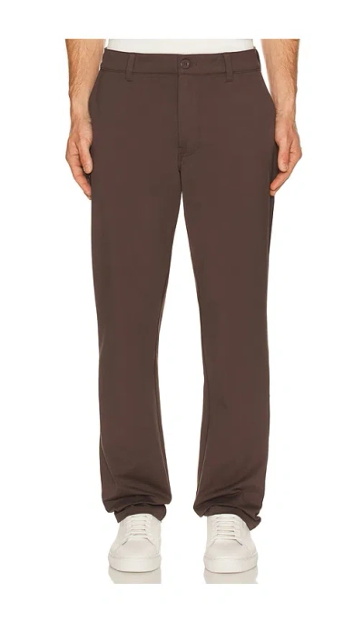 Travismathew Legacy Stretchknit Pants In Brown