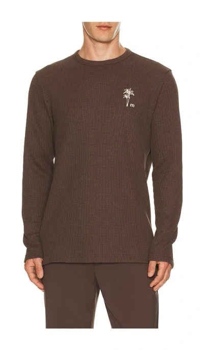 Travismathew Souvenir Stand Sweater In Brown