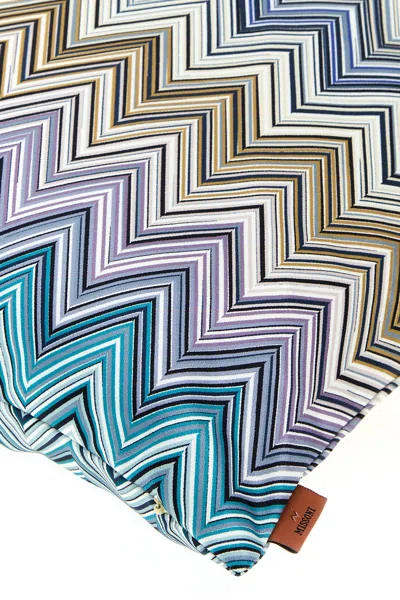 Missoni Embroidered Cotton Jarris Pillow In Multi
